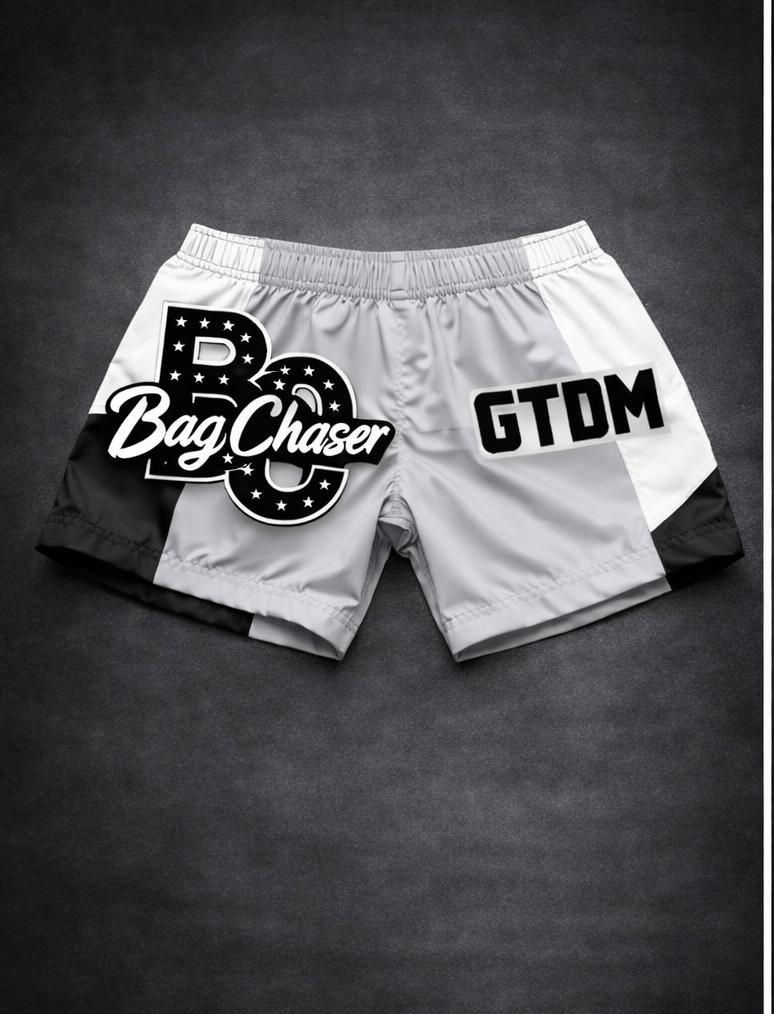 grey bag chaser shorts