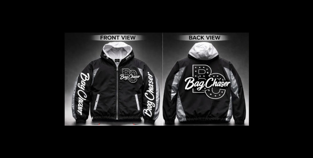 black bag chaser hoodie